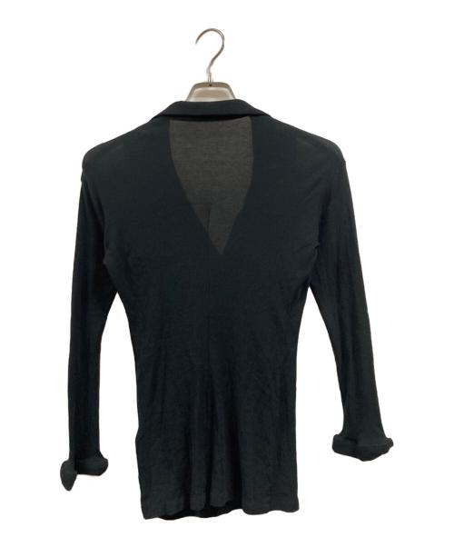 YOHJI YAMAMOTO（ヨウジヤマモト）YOHJI YAMAMOTO (ヨウジヤマモト) ダブルジャケット ブラック サイズ:2の古着・服飾アイテム