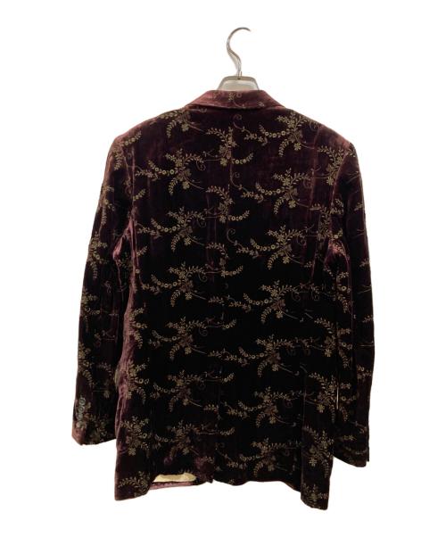 PAUL SMITH（ポールスミス）Paul Smith (ポールスミス) ベロアジャケット レッド サイズ:Ｍの古着・服飾アイテム