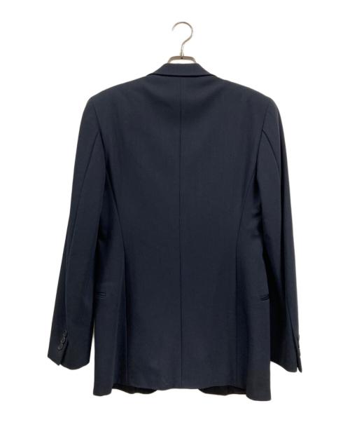 EMPORIO ARMANI（エンポリオ アルマーニ）EMPORIO ARMANI (エンポリオ アルマーニ) ピークドラペルジャケット ネイビー サイズ:46の古着・服飾アイテム