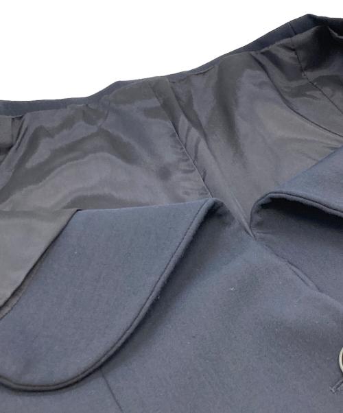 EMPORIO ARMANI（エンポリオ アルマーニ）EMPORIO ARMANI (エンポリオ アルマーニ) ピークドラペルジャケット ネイビー サイズ:46の古着・服飾アイテム