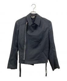 BLACK COMME des GARCONS（ブラックコムデギャルソン）の古着「ジップアップジャケット」｜ブラック