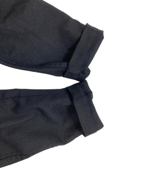 BLACK COMME des GARCONS（ブラックコムデギャルソン）BLACK COMME des GARCONS (ブラックコムデギャルソン) ジップアップジャケット ブラック サイズ:Mの古着・服飾アイテム