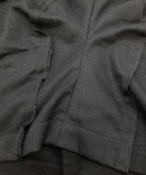 BLACK COMME des GARCONS（ブラックコムデギャルソン）BLACK COMME des GARCONS (ブラックコムデギャルソン) ジップアップジャケット ブラック サイズ:Mの古着・服飾アイテム