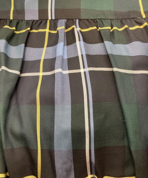 BLUE LABEL CRESTBRIDGE（ブルーレーベルクレストブリッジ）BLUE LABEL CRESTBRIDGE (ブルーレーベルクレストブリッジ) ドビーカラーペンテレココンビドレス ネイビー サイズ:38 未使用品の古着・服飾アイテム