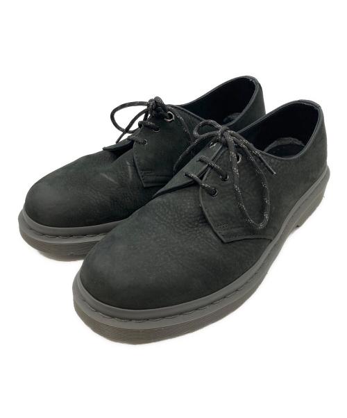 Dr.Martens（ドクターマーチン）Dr.Martens (ドクターマーチン) 1461 MILLED NUBUCK WP ブラック サイズ:UK9の古着・服飾アイテム