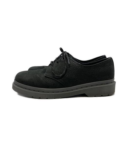 Dr.Martens（ドクターマーチン）Dr.Martens (ドクターマーチン) 1461 MILLED NUBUCK WP ブラック サイズ:UK9の古着・服飾アイテム