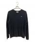LACOSTE（ラコステ）の古着「ハイゲージニット」｜ブラック