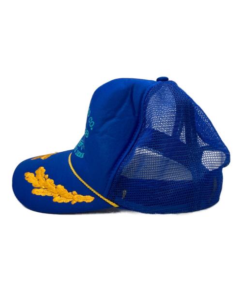 NISSIN CAP（ニッスンキャップ）NISSIN CAP (ニッスンキャップ) キャップ ブルーの古着・服飾アイテム