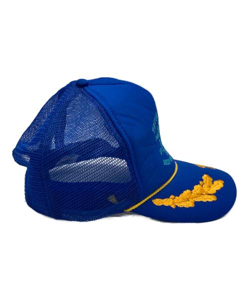 NISSIN CAP（ニッスンキャップ）NISSIN CAP (ニッスンキャップ) キャップ ブルーの古着・服飾アイテム