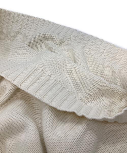 POLO RALPH LAUREN（ポロ・ラルフローレン）POLO RALPH LAUREN (ポロ・ラルフローレン) ポニーロゴニット ホワイト サイズ:Ⅼの古着・服飾アイテム