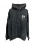 stussy（ステューシー）の古着「8ボールプルオーバーパーカー」｜ブラック