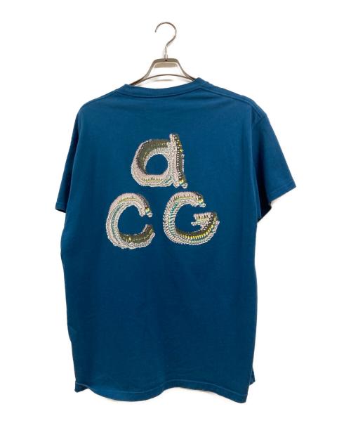 NIKE（ナイキ）NIKE (ナイキ) /S/S TEE HIKE LOGO ブルー サイズ:XLの古着・服飾アイテム
