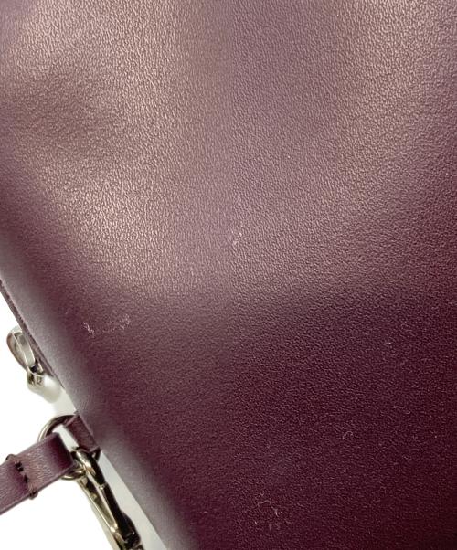 CHARLES & KEITH（チャールズアンドキース）CHARLES & KEITH (チャールズアンドキース) ダブルバックル トラぺーズホーボーバッグ ブラウンの古着・服飾アイテム