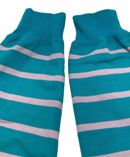 SUPREME（シュプリーム）Supreme (シュプリーム) 16AWストライプハーフジップスウェット ブルー サイズ:Mの古着・服飾アイテム