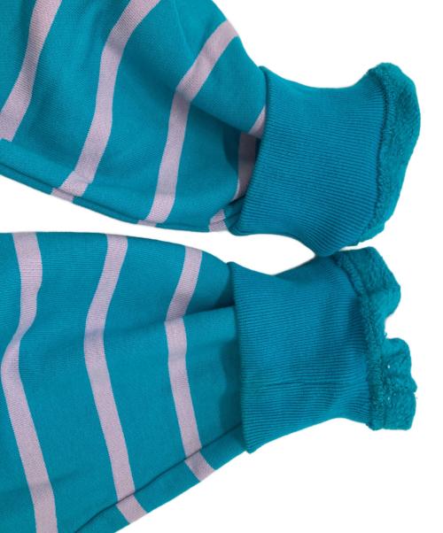 SUPREME（シュプリーム）Supreme (シュプリーム) 16AWストライプハーフジップスウェット ブルー サイズ:Mの古着・服飾アイテム