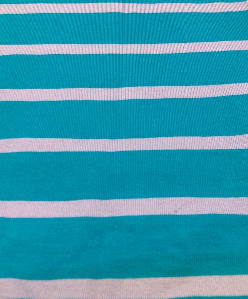 SUPREME（シュプリーム）Supreme (シュプリーム) 16AWストライプハーフジップスウェット ブルー サイズ:Mの古着・服飾アイテム