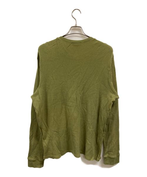 Patagonia（パタゴニア）Patagonia (パタゴニア) サーマルカットソー グリーン サイズ:Lの古着・服飾アイテム