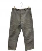 LE VETEMENT DE FORCE 3 etoilesル・ヴェトモン・ド・フォルス）の古着「ピケパンツ」｜グレー