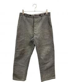 LE VETEMENT DE FORCE 3 etoiles（ル・ヴェトモン・ド・フォルス）の古着「ピケパンツ」｜グレー