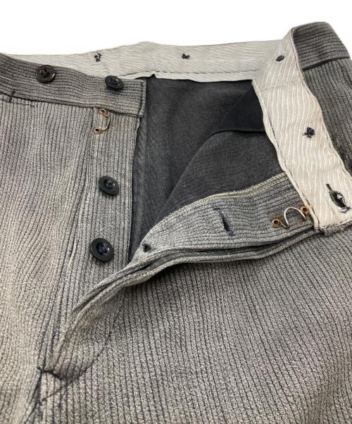 LE VETEMENT DE FORCE 3 etoiles（ル・ヴェトモン・ド・フォルス）LE VETEMENT DE FORCE 3 etoiles (ル・ヴェトモン・ド・フォルス) ピケパンツ グレー サイズ:不明の古着・服飾アイテム