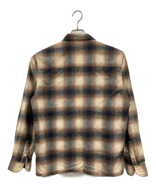 WTAPS（ダブルタップス）WTAPS (ダブルタップス) VATOS L/Sシャツ ブラウン サイズ:Mの古着・服飾アイテム