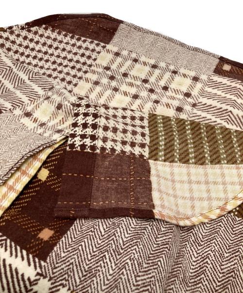 SUPREME（シュプリーム）Supreme (シュプリーム) 15AW Printed Patchwork Flannel Shirt ブラウン サイズ:Ｍの古着・服飾アイテム