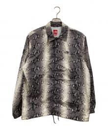 THE NORTH FACE×SUPREME（ザ ノース フェイス×シュプリーム）の古着「18SS Taped Seam Coaches Jacket」｜ブラック×ホワイト