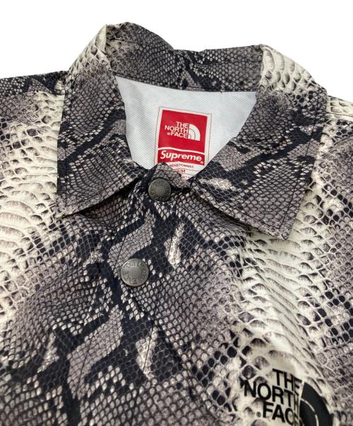 THE NORTH FACE（ザ ノース フェイス）THE NORTH FACE (ザ ノース フェイス) Supreme (シュプリーム) 18SS Taped Seam Coaches Jacket ブラック×ホワイト サイズ:Mの古着・服飾アイテム