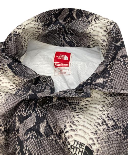 THE NORTH FACE（ザ ノース フェイス）THE NORTH FACE (ザ ノース フェイス) Supreme (シュプリーム) 18SS Taped Seam Coaches Jacket ブラック×ホワイト サイズ:Mの古着・服飾アイテム