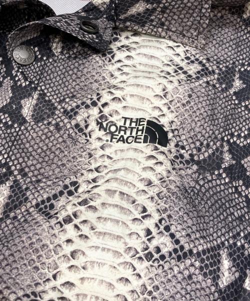 THE NORTH FACE（ザ ノース フェイス）THE NORTH FACE (ザ ノース フェイス) Supreme (シュプリーム) 18SS Taped Seam Coaches Jacket ブラック×ホワイト サイズ:Mの古着・服飾アイテム