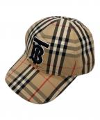 BURBERRY LONDONバーバリーロンドン）の古着「22SSロゴキャップ」｜ベージュ