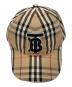 中古・古着 BURBERRY LONDON (バーバリーロンドン) 22SSロゴキャップ ベージュ：17000円