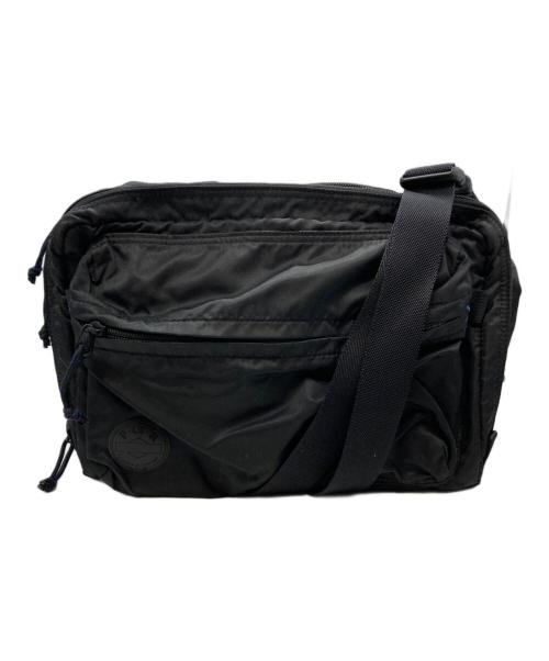 PORT（ポート）PORT (ポート) PACKS SHOULDER PACK(L) ブラック×ブルーの古着・服飾アイテム