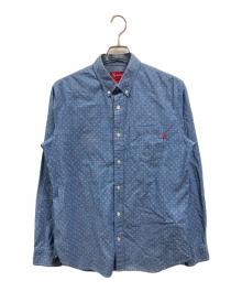 SUPREME（シュプリーム）の古着「12SS Polka Dot Shirt」｜ブルー