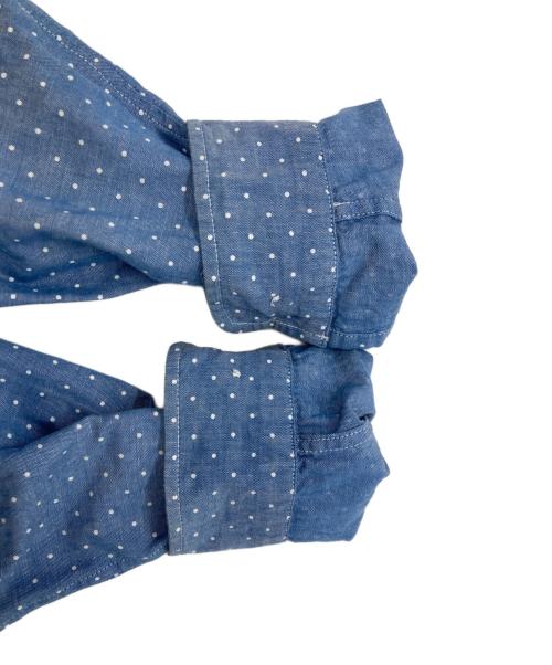 SUPREME（シュプリーム）Supreme (シュプリーム) 12SS Polka Dot Shirt ブルー サイズ:Mの古着・服飾アイテム