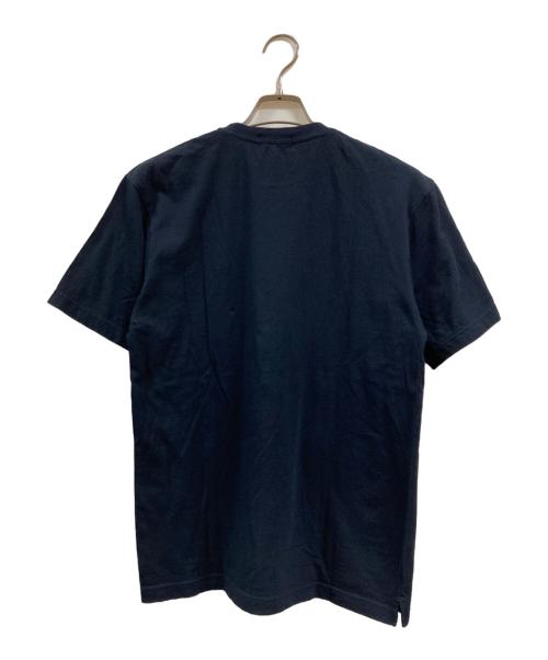 FRED PERRY（フレッドペリー）FRED PERRY (フレッドペリー) 刺繍ロゴTシャツ ネイビー サイズ:Mの古着・服飾アイテム