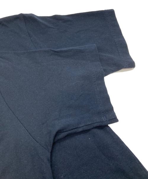 FRED PERRY（フレッドペリー）FRED PERRY (フレッドペリー) 刺繍ロゴTシャツ ネイビー サイズ:Mの古着・服飾アイテム