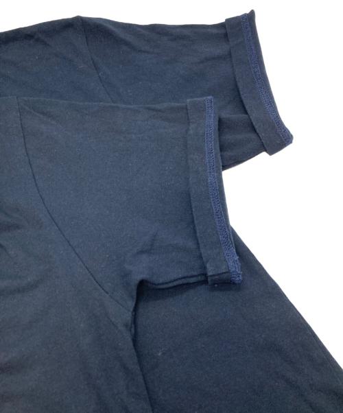 FRED PERRY（フレッドペリー）FRED PERRY (フレッドペリー) 刺繍ロゴTシャツ ネイビー サイズ:Mの古着・服飾アイテム