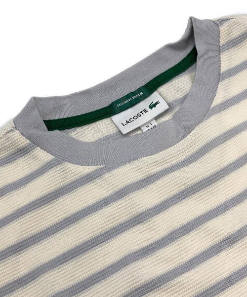 LACOSTE（ラコステ）LACOSTE (ラコステ) B:MING by BEAMS (ビーミングバイビームス) 別注カノコ半袖カットソー ベージュ サイズ:XXSの古着・服飾アイテム