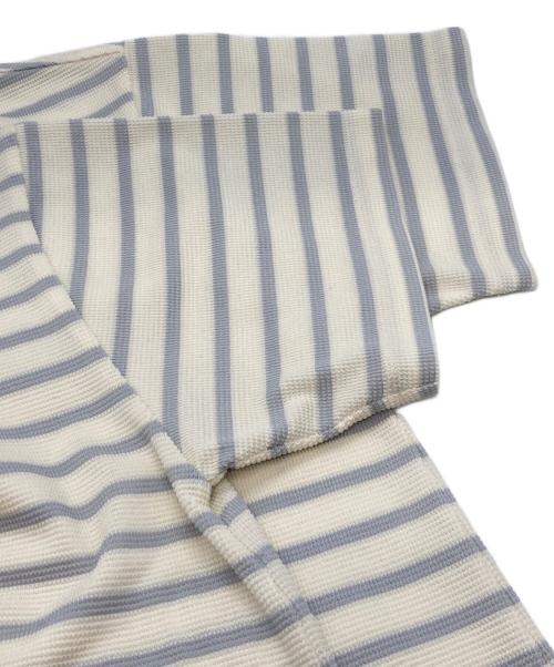 LACOSTE（ラコステ）LACOSTE (ラコステ) B:MING by BEAMS (ビーミングバイビームス) 別注カノコ半袖カットソー ベージュ サイズ:XXSの古着・服飾アイテム