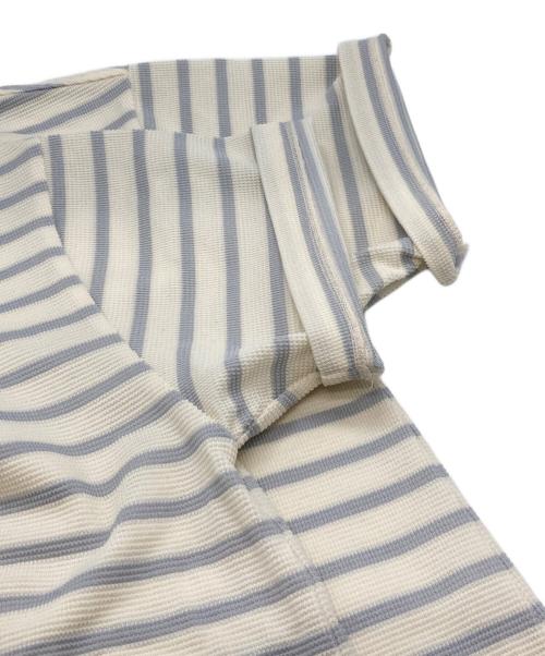 LACOSTE（ラコステ）LACOSTE (ラコステ) B:MING by BEAMS (ビーミングバイビームス) 別注カノコ半袖カットソー ベージュ サイズ:XXSの古着・服飾アイテム