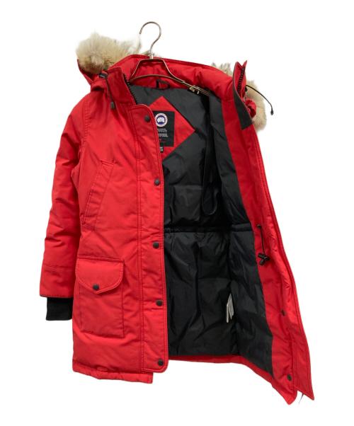 CANADA GOOSE（カナダグース）CANADA GOOSE (カナダグース) Trillium Parka Fusion Fit Heritage レッド サイズ:2XSの古着・服飾アイテム