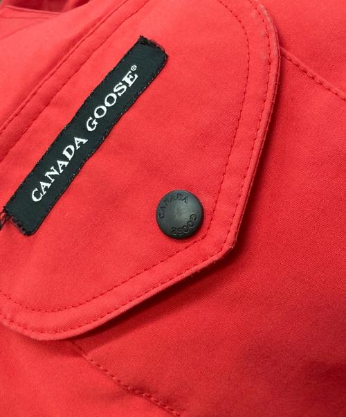 CANADA GOOSE（カナダグース）CANADA GOOSE (カナダグース) Trillium Parka Fusion Fit Heritage レッド サイズ:2XSの古着・服飾アイテム