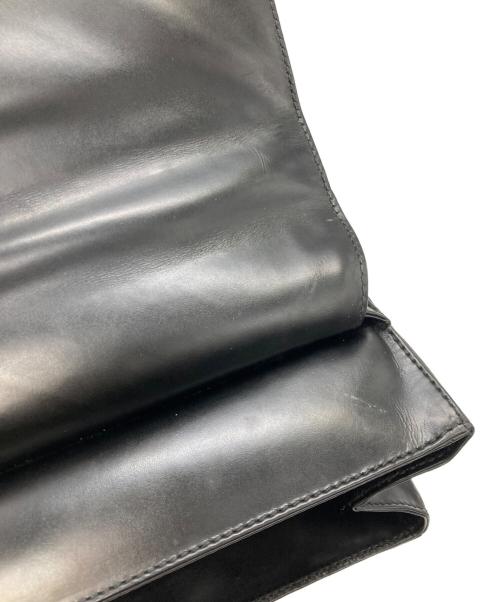 PRADA（プラダ）PRADA (プラダ) VITELLO LISSATO ハンドバッグ ブラックの古着・服飾アイテム