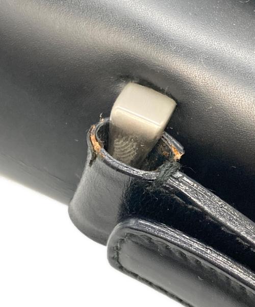 PRADA（プラダ）PRADA (プラダ) VITELLO LISSATO ハンドバッグ ブラックの古着・服飾アイテム