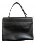 PRADA (プラダ) VITELLO LISSATO ハンドバッグ ブラック：20000円