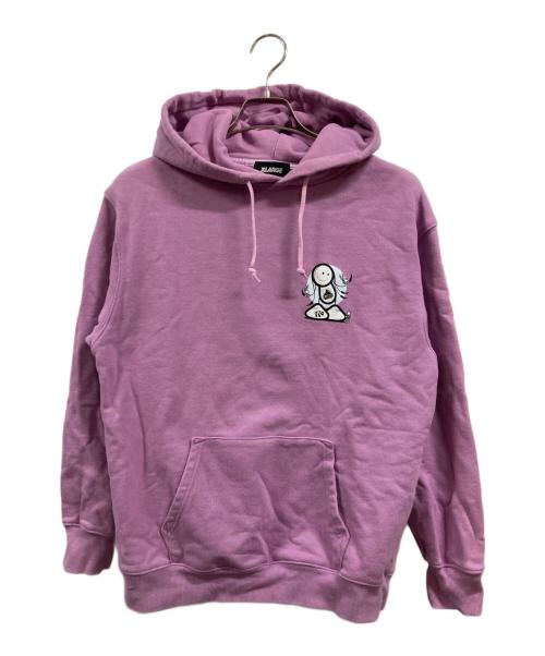X-LARGE（エクストララージ）X-LARGE (エクストララージ) プルオーバーパーカー パープル サイズ:Mの古着・服飾アイテム