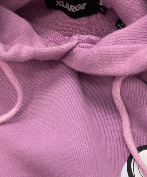 X-LARGE（エクストララージ）X-LARGE (エクストララージ) プルオーバーパーカー パープル サイズ:Mの古着・服飾アイテム