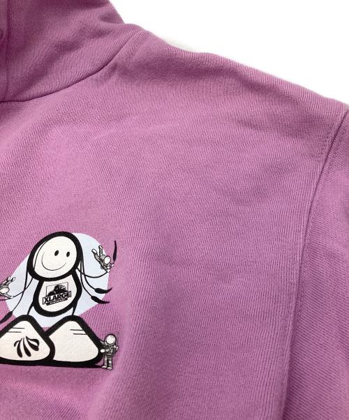 X-LARGE（エクストララージ）X-LARGE (エクストララージ) プルオーバーパーカー パープル サイズ:Mの古着・服飾アイテム