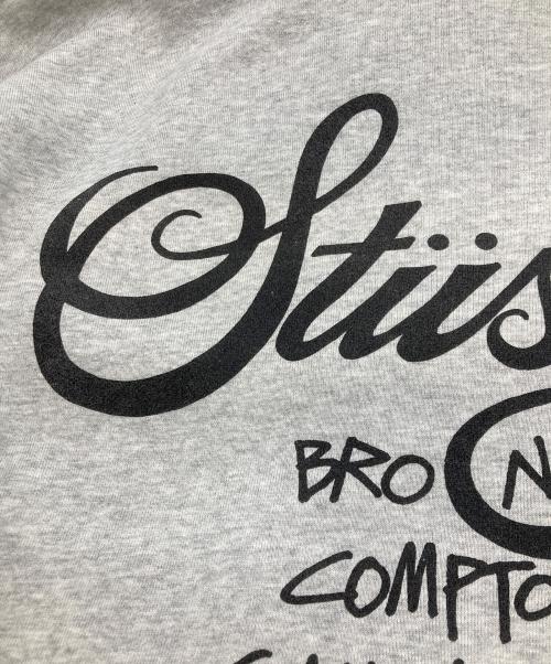 stussy（ステューシー）stussy (ステューシー) プルオーバーパーカー グレー サイズ:Sの古着・服飾アイテム